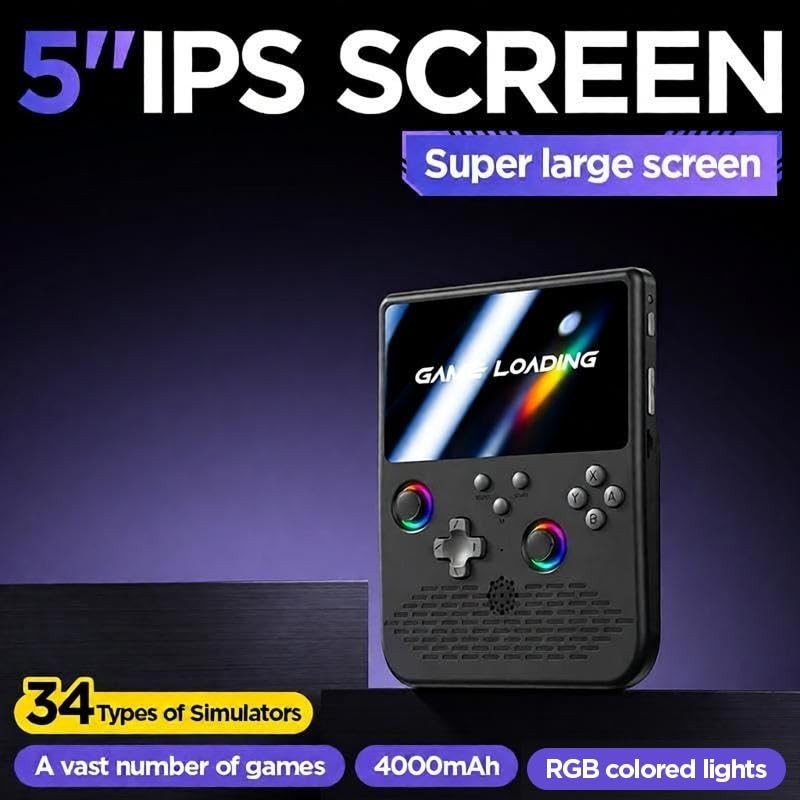 Retro Handheld Games Console, Retro Gaming Console with 5.0 inch IPS HD Scree…