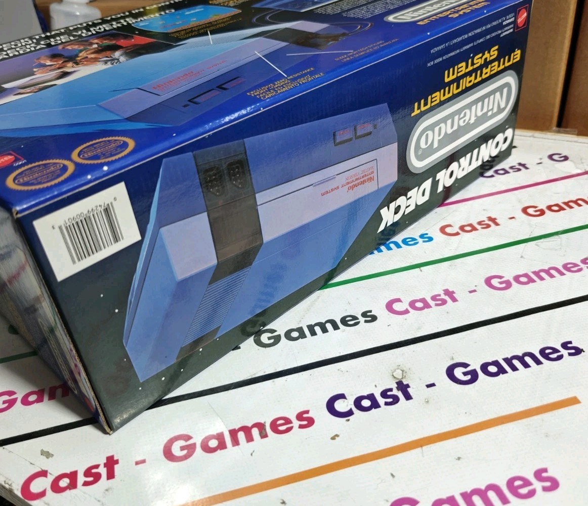 NINTENDO NES CONTROL DECK MATTEL CONSOLE RARE IN BOX FIRST VERSION
