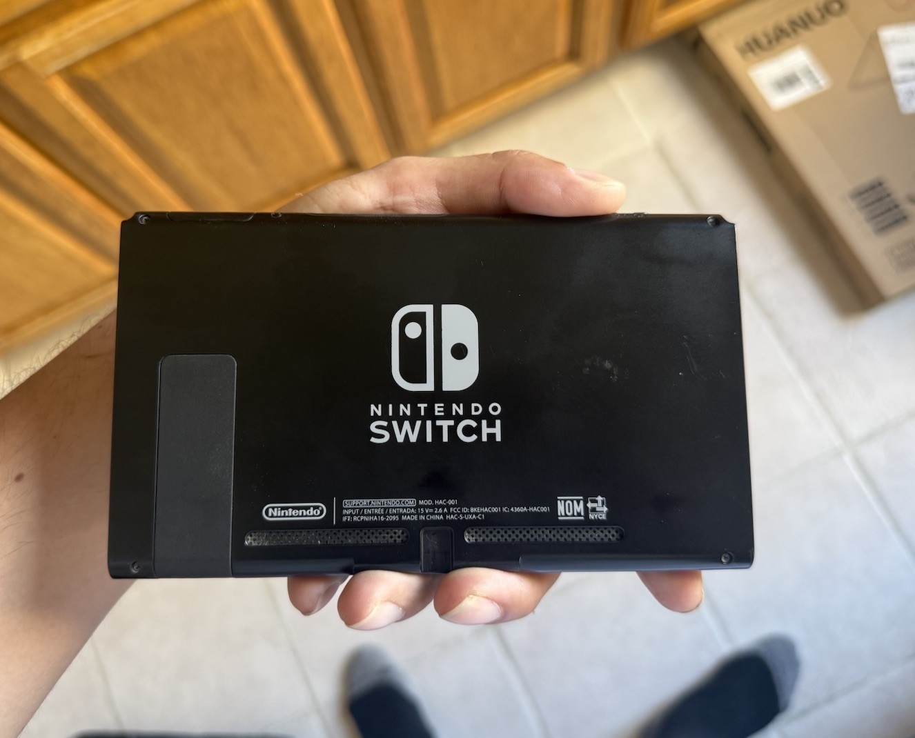 Excellent Nintendo Switch UNPATCHED V1 HAC-001 Console Only Tested and Working