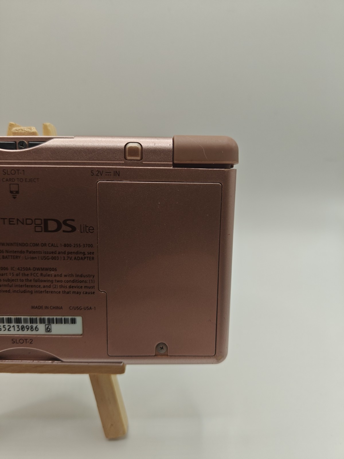Nintendo DS Lite Handheld Console USG-001 Pink Broken Hinge – Tested And Working