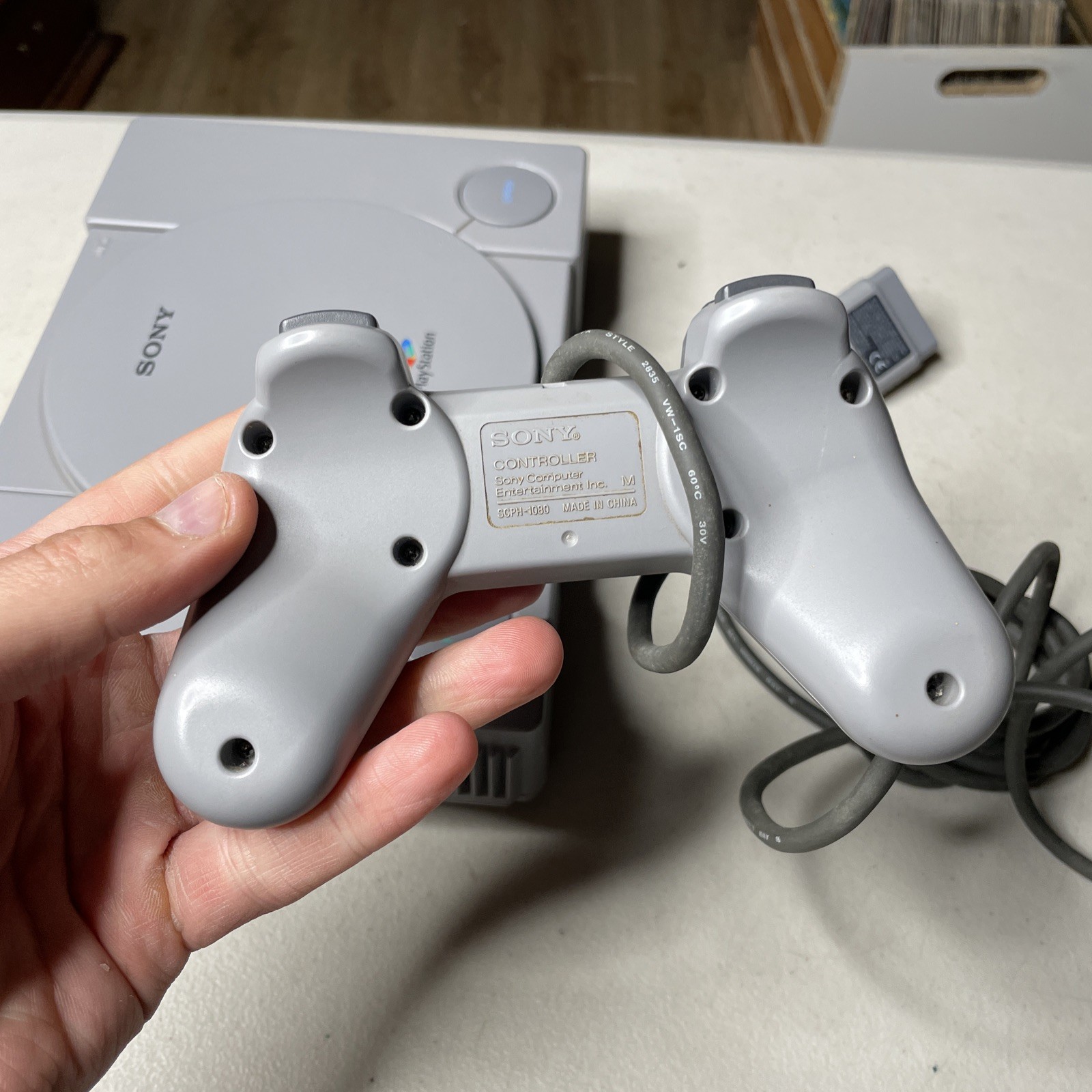 Sony Playstation 1 PS1 Console System Controller OEM Bundle – Tested and Works