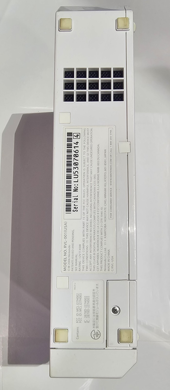 Nintendo Wii System Console Bundle OEM Tested Working W/ Hookups Stand + Games