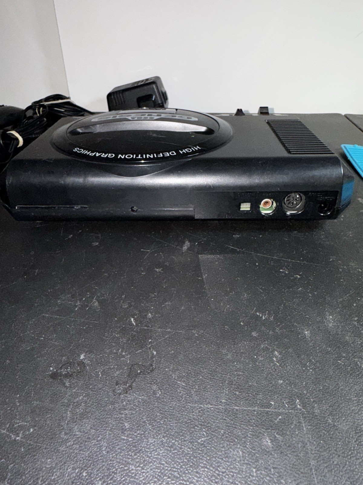Sega Genesis Model 1 W/ Cables Controller Castlevania Bloodlines Tested Works!