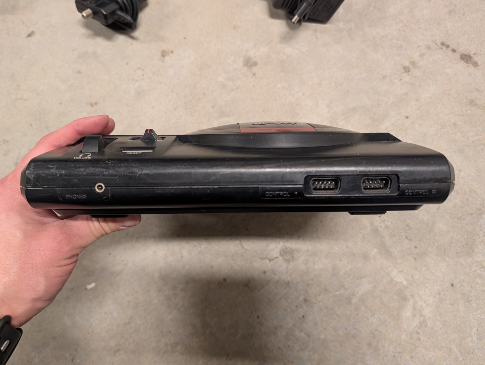SEGA Genesis Model 1 Console Only TURNS ON Untested With AC Adapter And RF