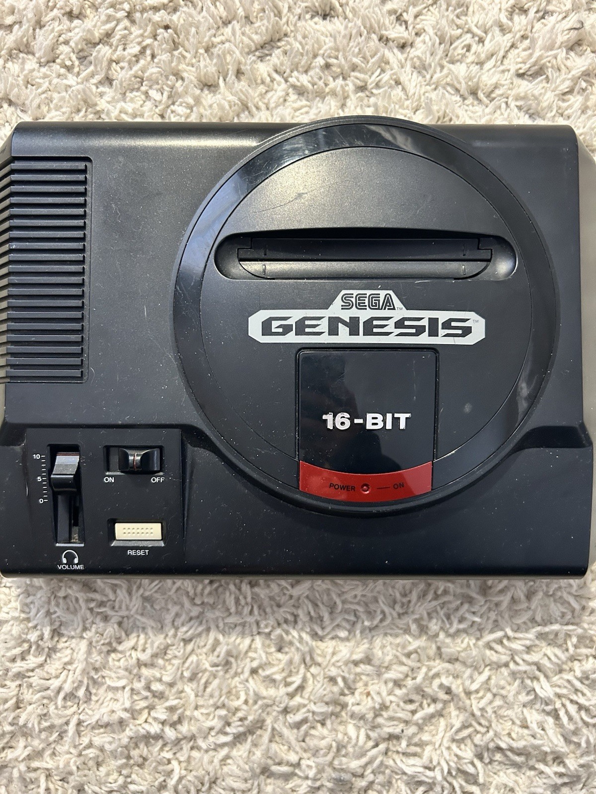 SEGA GENESIS Console 16 Bit 1601 AUTHENTIC Game System Console Only TESTED WORKS