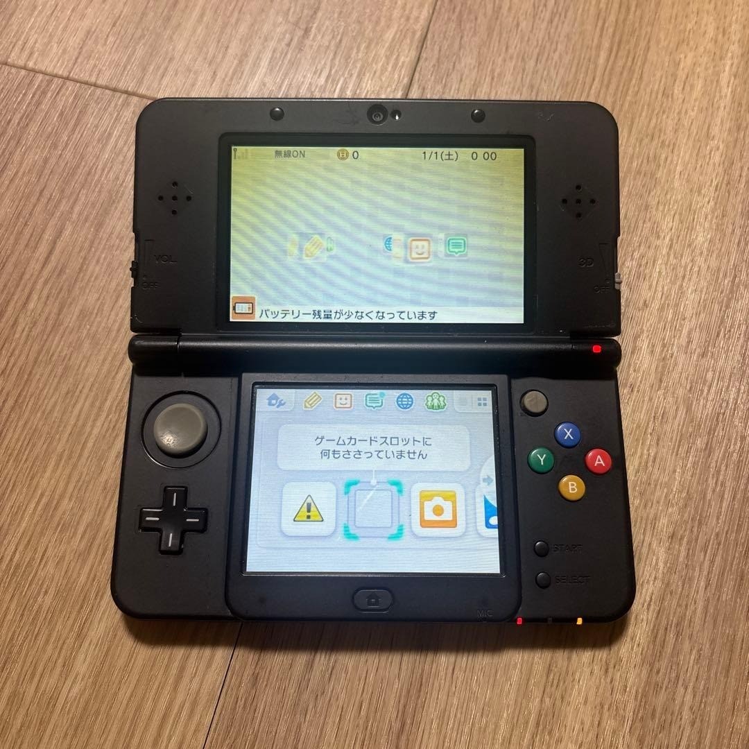 new nintendo 3ds system model black