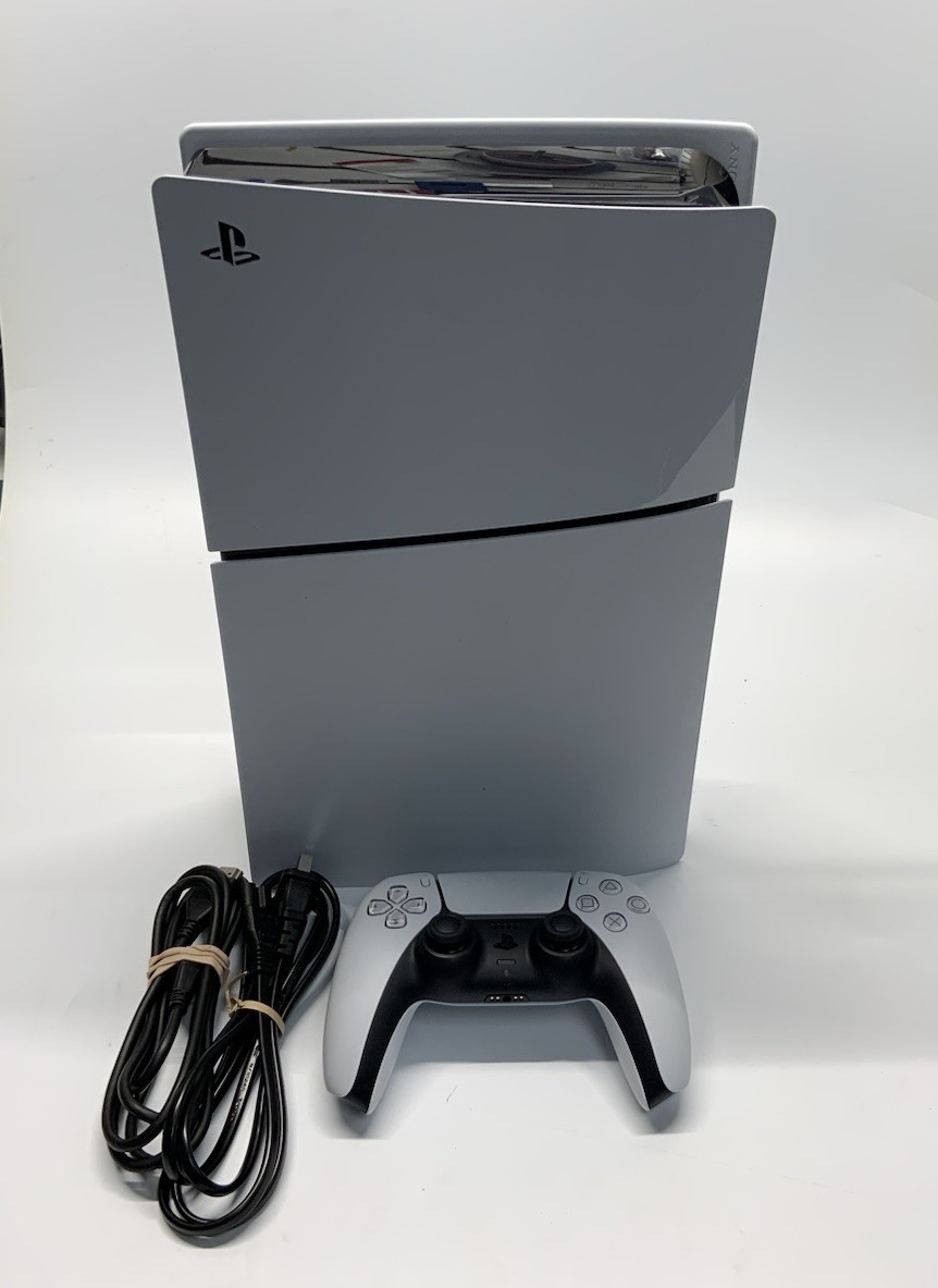 Sony PlayStation 5 Slim Disc Edition Console W/ Power Cable, HDMI, Controller