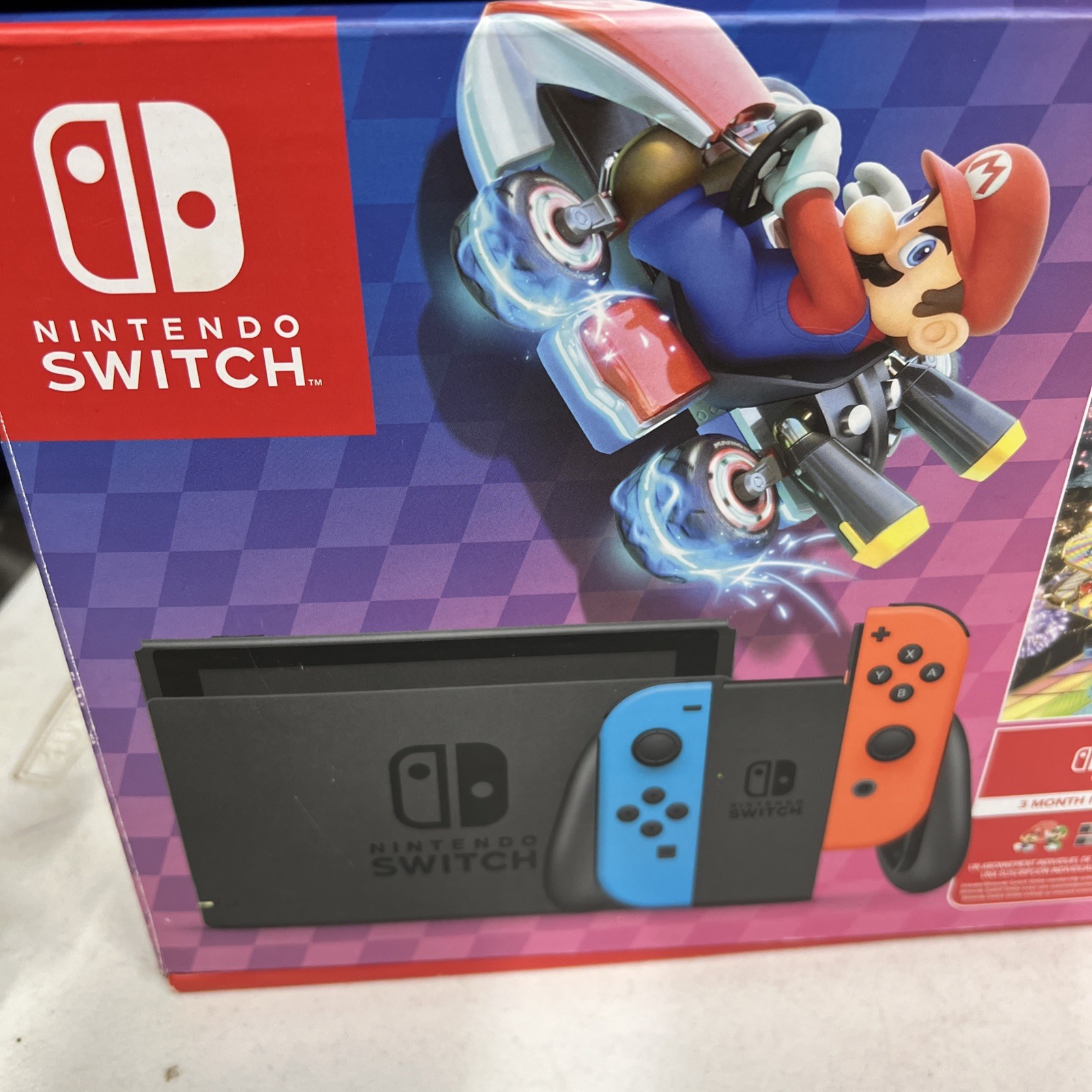 Nintendo Switch Console,TV Dock Station, does not come with Mario Kart game
