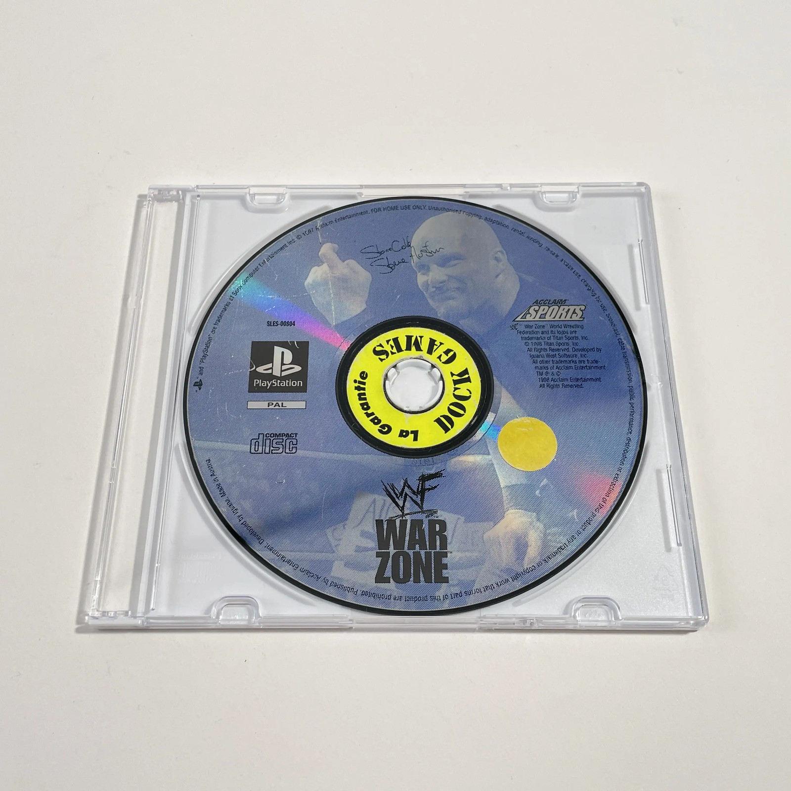 Ps1 Wf War Zone Eur Good Condition