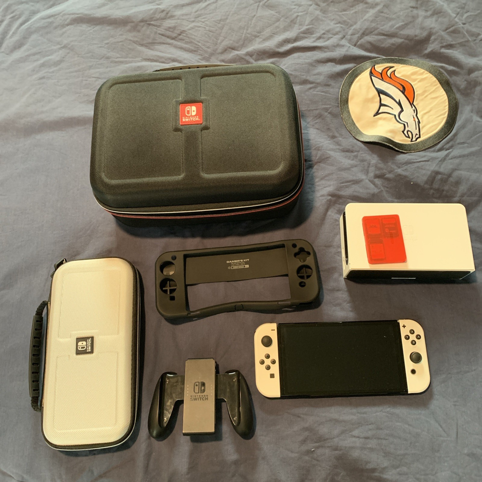 Nintendo Switch OLED with Games and Accessories