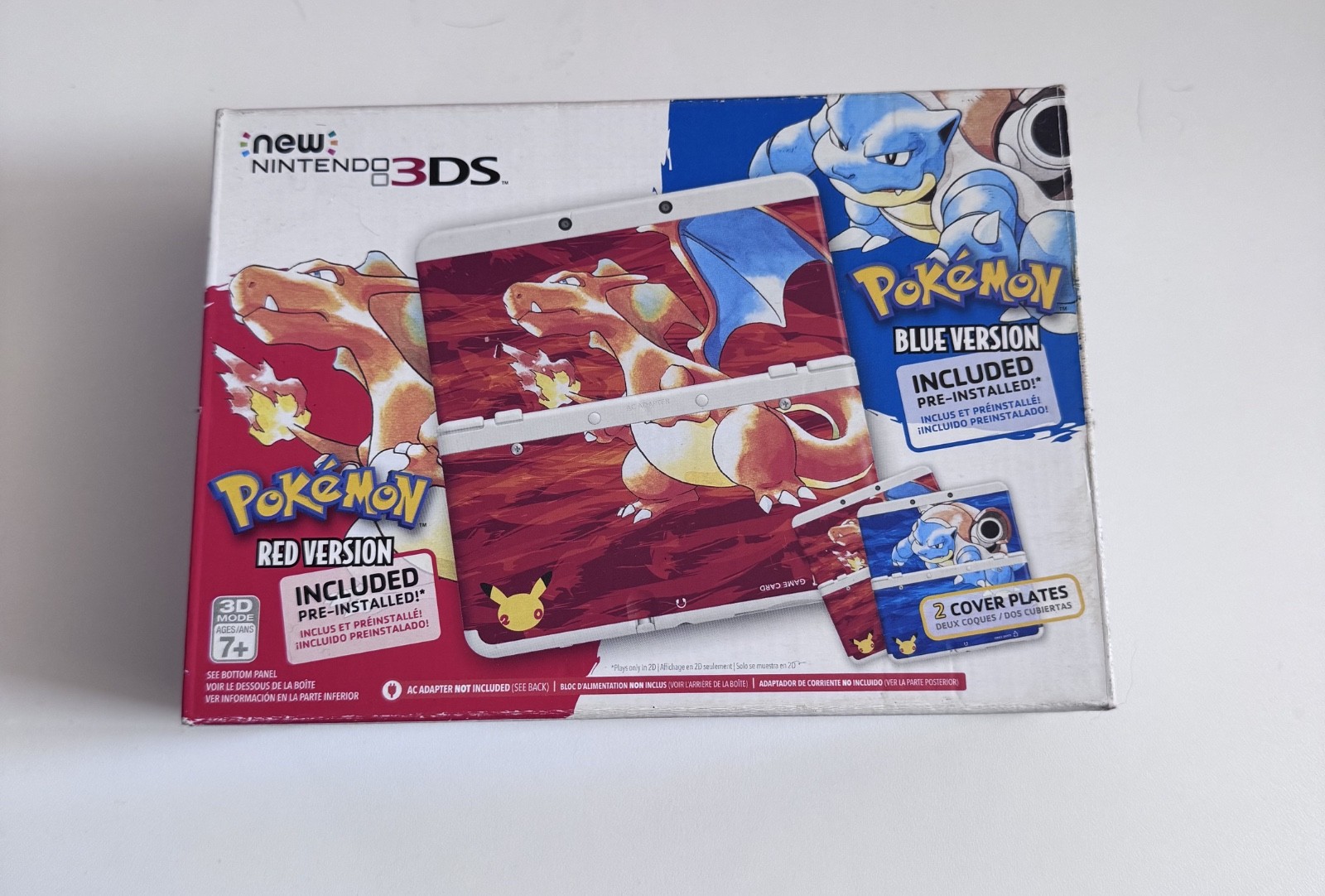 Pokemon 20th Anniversary New 3DS Console In Box Tested Working Dual IPS Screens