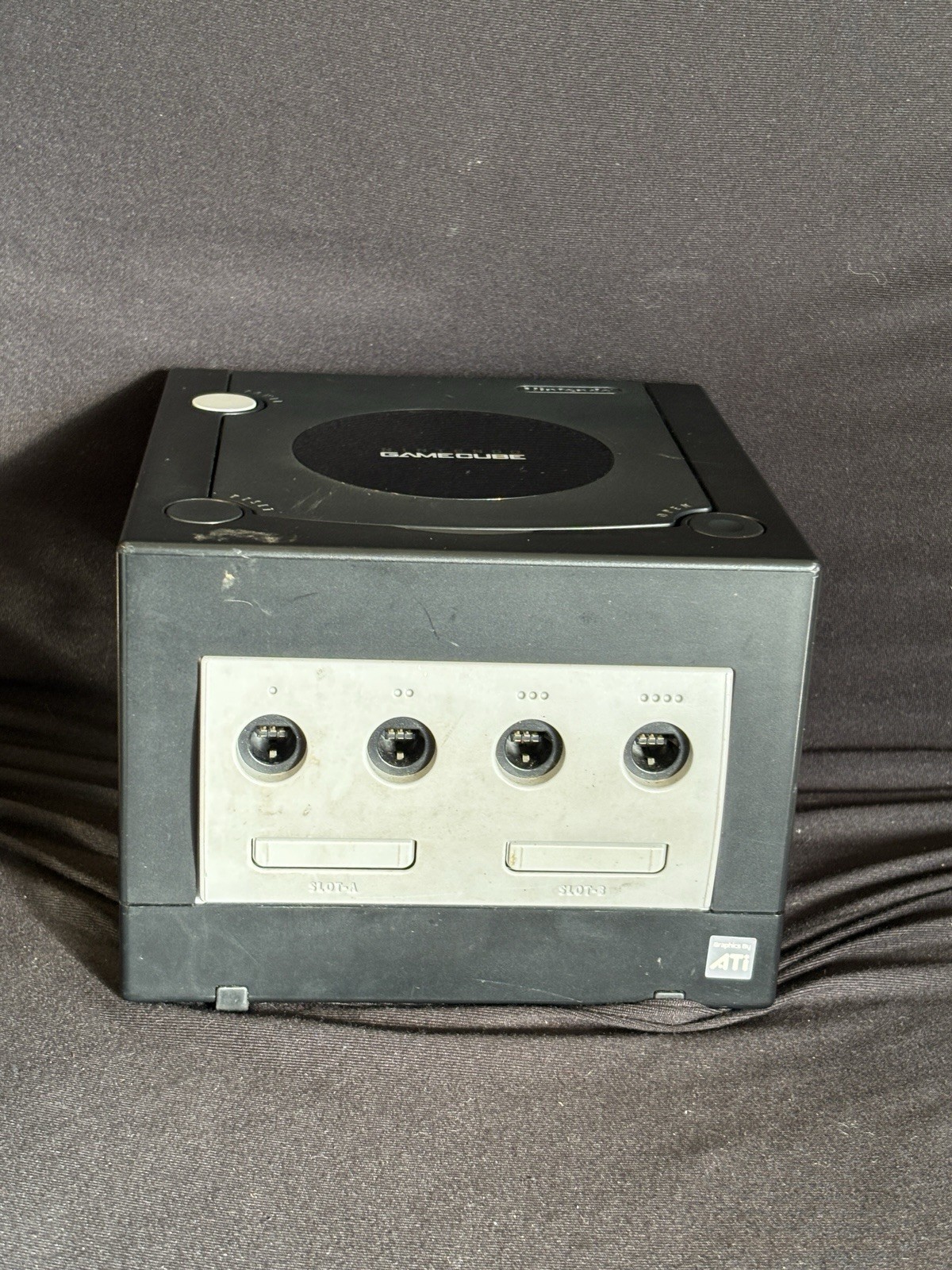 Nintendo GameCube Console DOL 001 Black Controller Memory Card OEM VTG Working