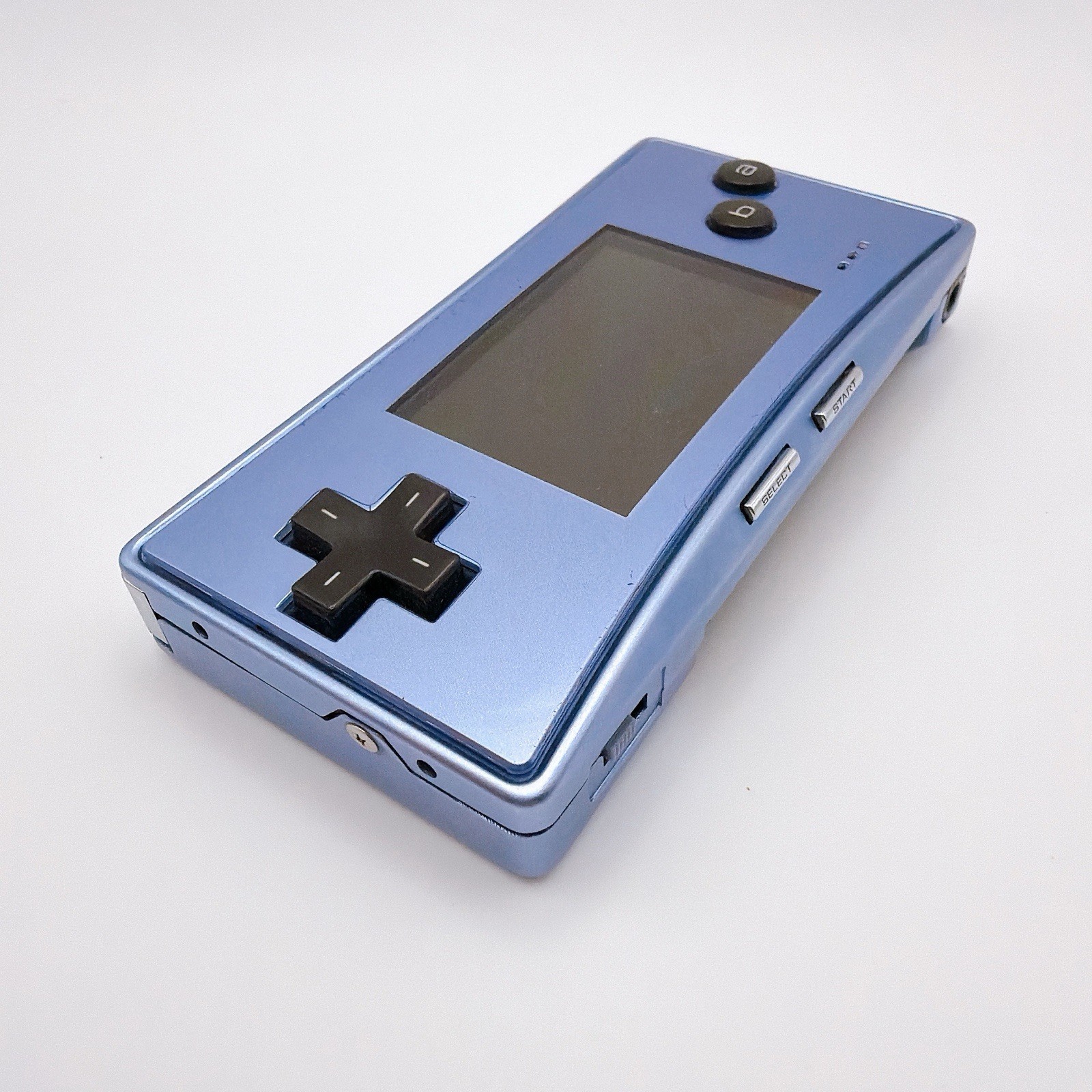 Nintendo Game Boy Micro Blue Console Tested Working Japan Clean