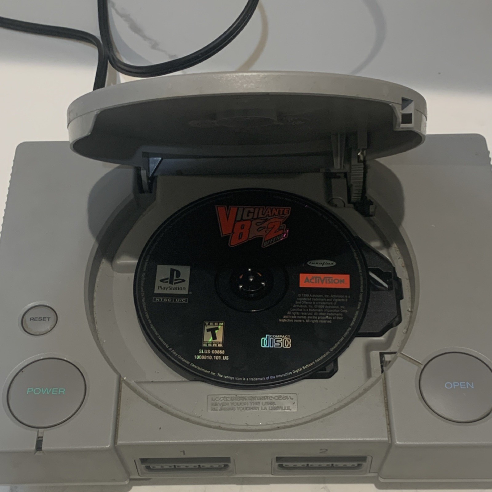 Sony PlayStation SCPH-7001 Gray Console NTSC-U/C Composite RCA CD Compatible