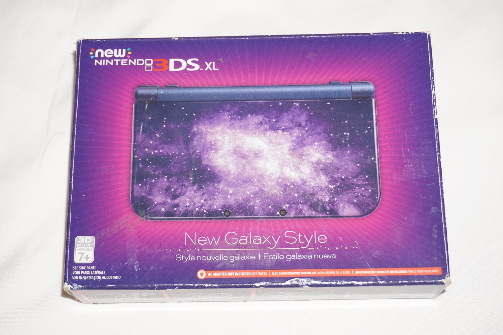 Galaxy Nintendo New 3ds XL Console System Complete in Box CIB Tested