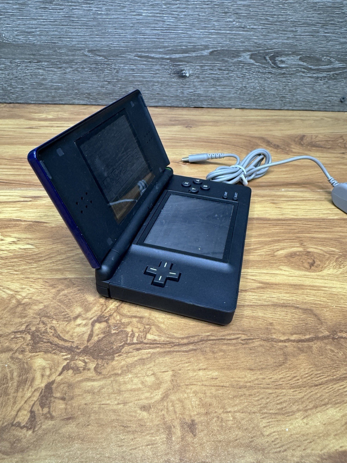 Nintendo DS Lite Handheld System – Cobalt/Black With AC Adapter – Excellent