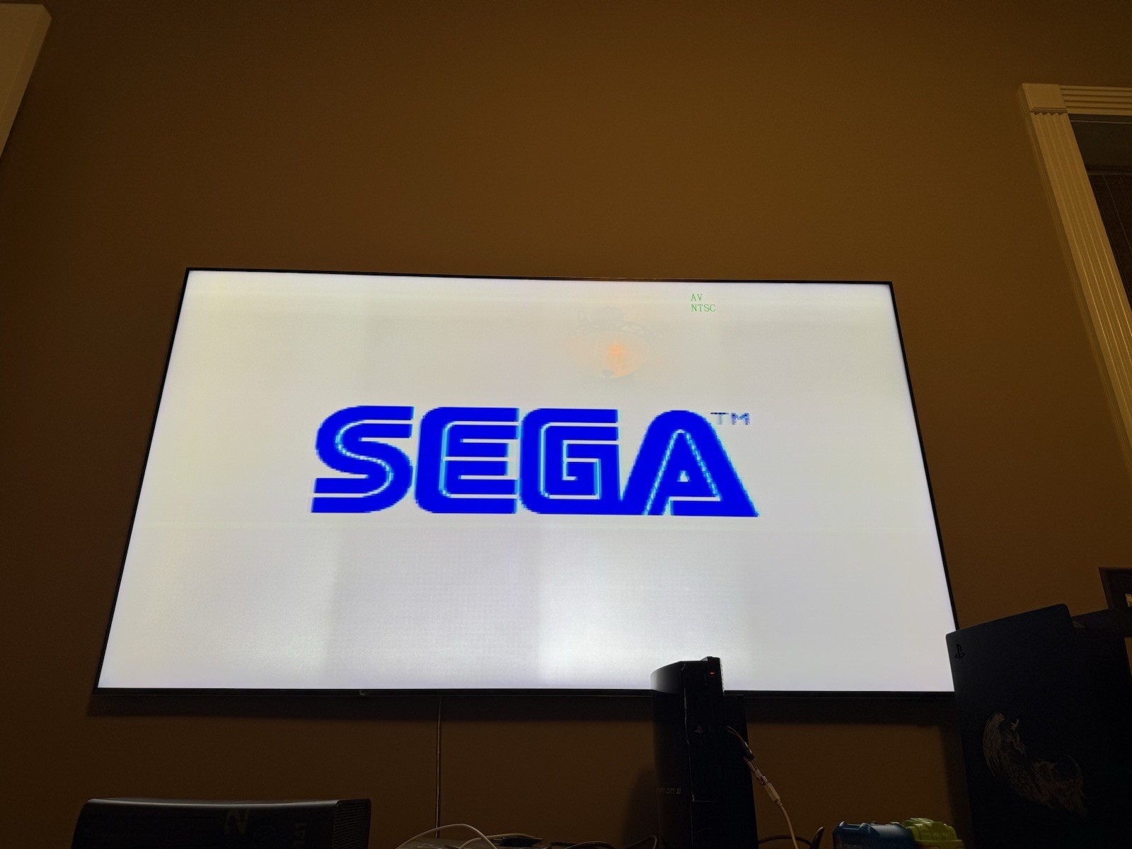 Sega Genesis 2 With Mega AV/MegaAmp Installed Fully Cleaned And Texted