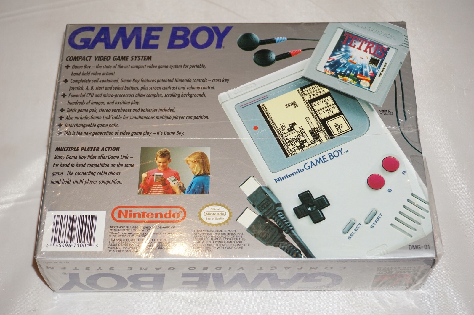 Nintendo Game Boy System Console NEW Factory Sealed In Box Original