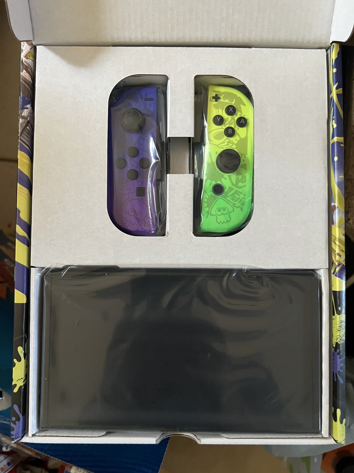 NINTENDO SWITCH OLED SPLATOON 3 SPECIAL EDITION US VER NEW IN HAND! (NO GAME)