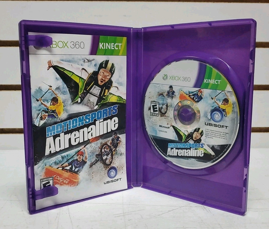 Xbox 360 Kinect Sensor Bar Bundle w/Games – Tested & Works – Lot #11 *READ*