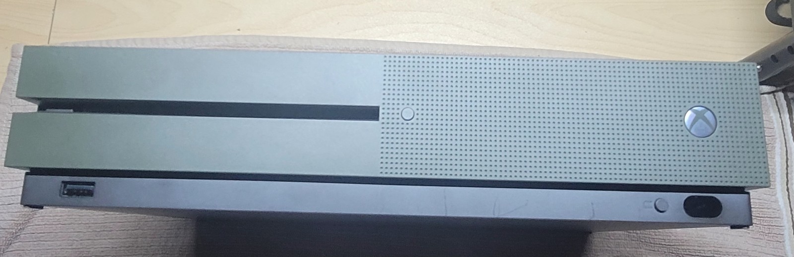 Microsoft Xbox One S 1TB Console Gaming System Battlefield 1 Military Green 1681