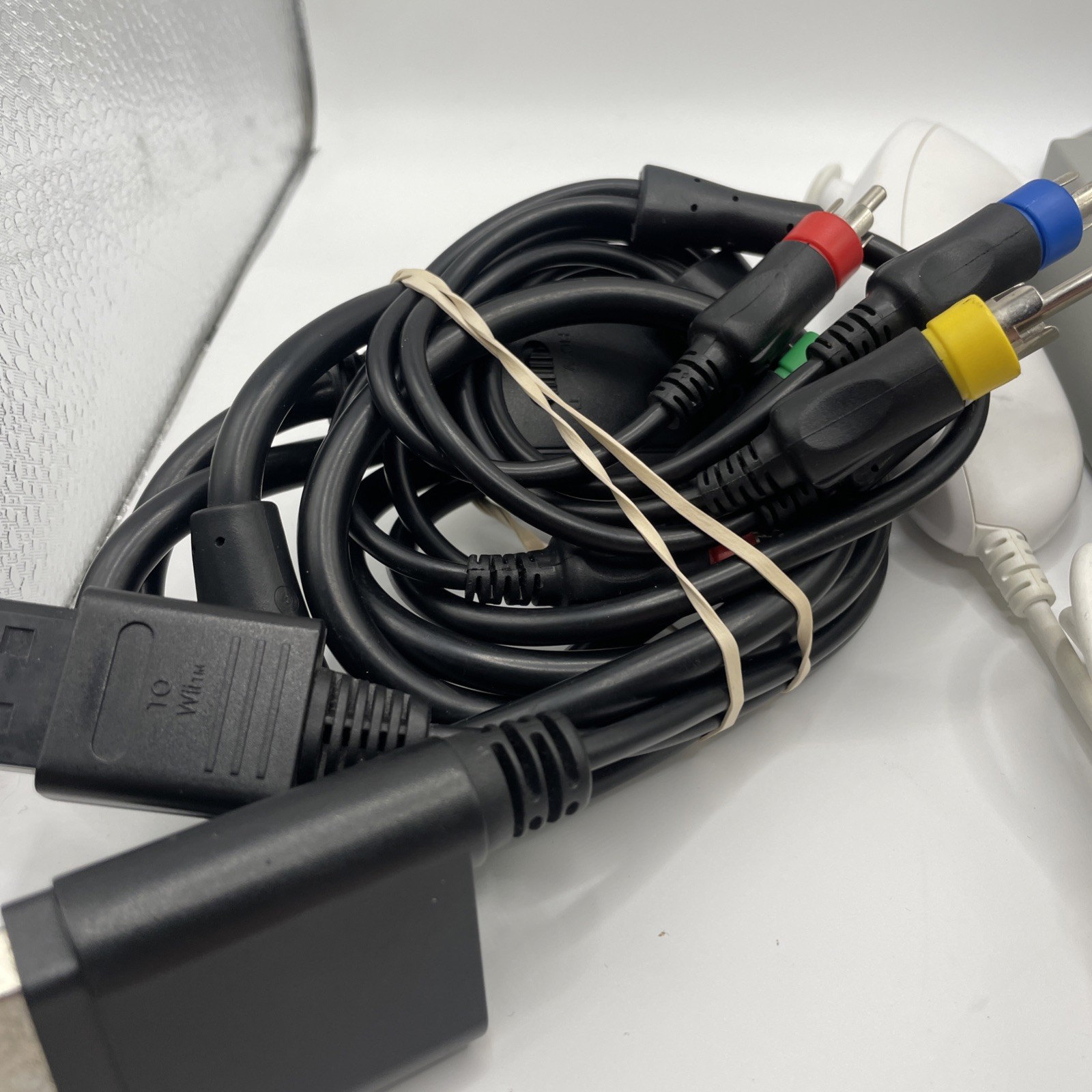 Nintendo Wii Black Console With Nunchuck And Cords Tested And Works – See Pics