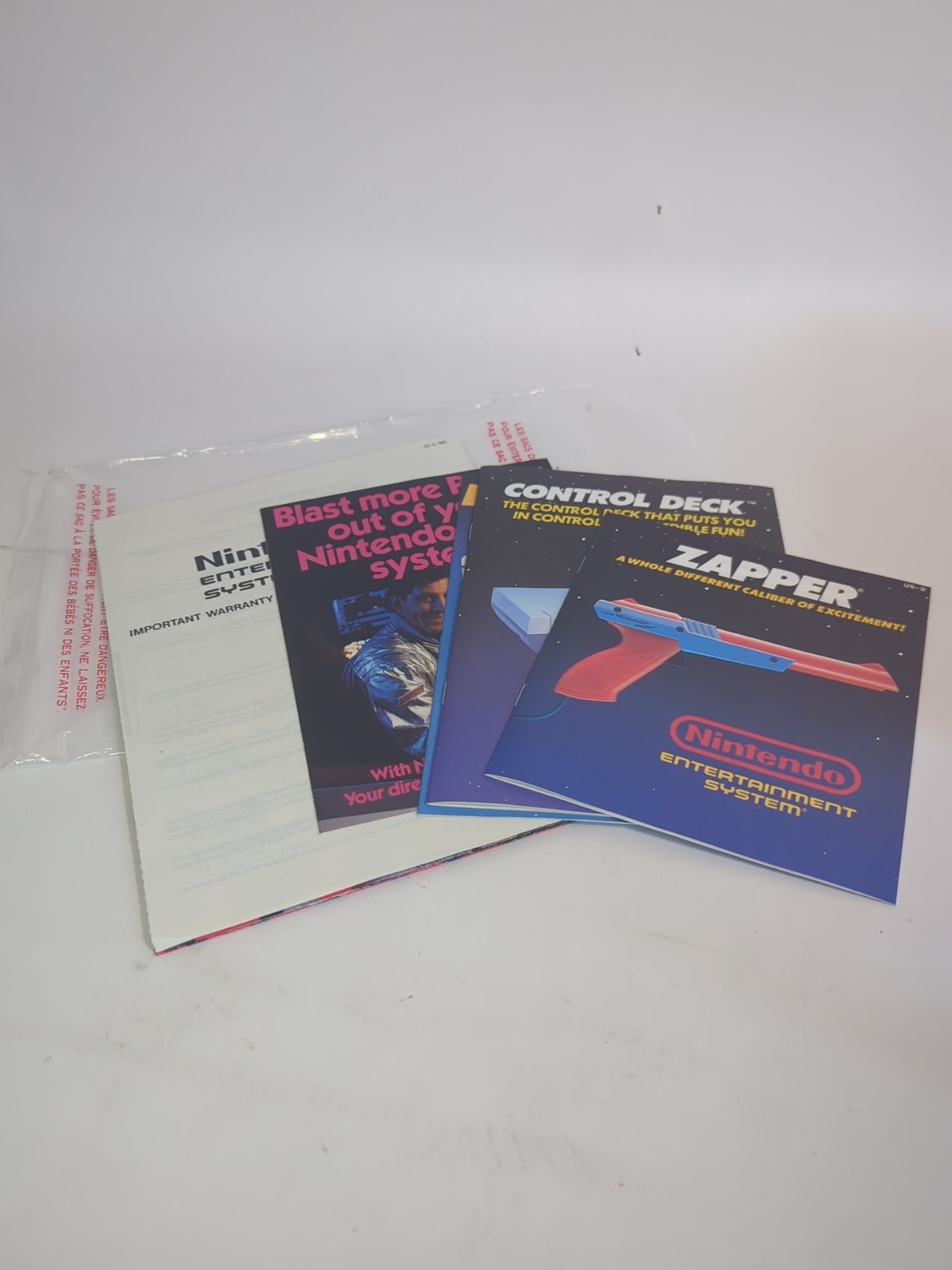 Nintendo NES Power Set With Original Box No Game Tested And Works