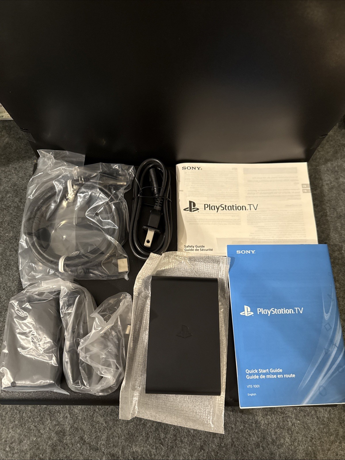 Sony PlayStation TV Console – Black -Contents Sealed In Box