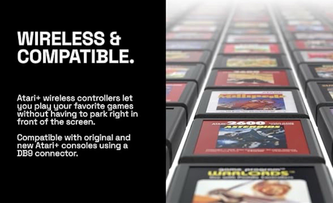 🔥NEW🔥 Official Atari 7800+ Console with Game & Wireless Gamepad HDMI Output