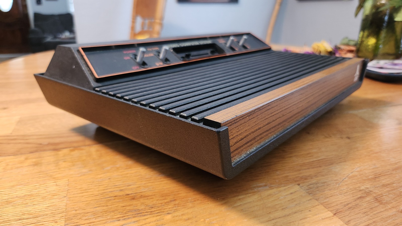Atari 2600 Woodgrain Console ONLY (NTSC) TESTED – NO POWER CORD