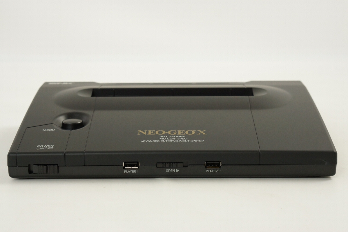 NEO GEO X GOLD CONSOLE GOOD Handheld System with Arcade Stick 20 Games X0905