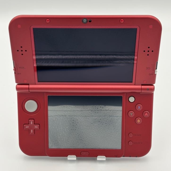 New Nintendo 3DS LL RED-001 Metallic Red Console Boxed Handheld Excellent 924