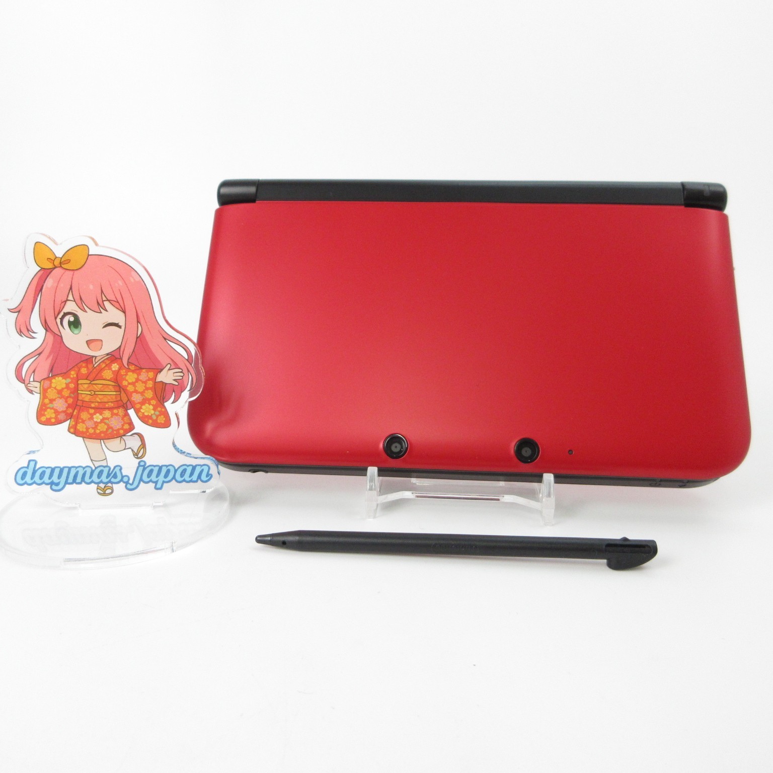 【Near Mint】Nintendo 3DS LL XL Red x Black Console ONLY Japanese Edition #DEN0309