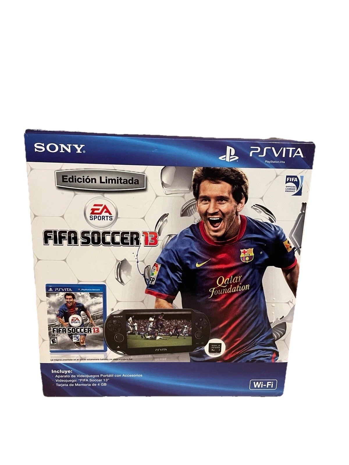 Special Edition Messi FIFA 13 – Sony PlayStation PS Vita PCH-1010 – Open Box