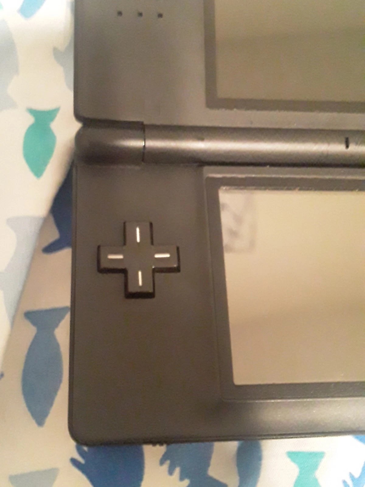 Nintendo DS Lite Game Console Only Black No Charger No Stylus