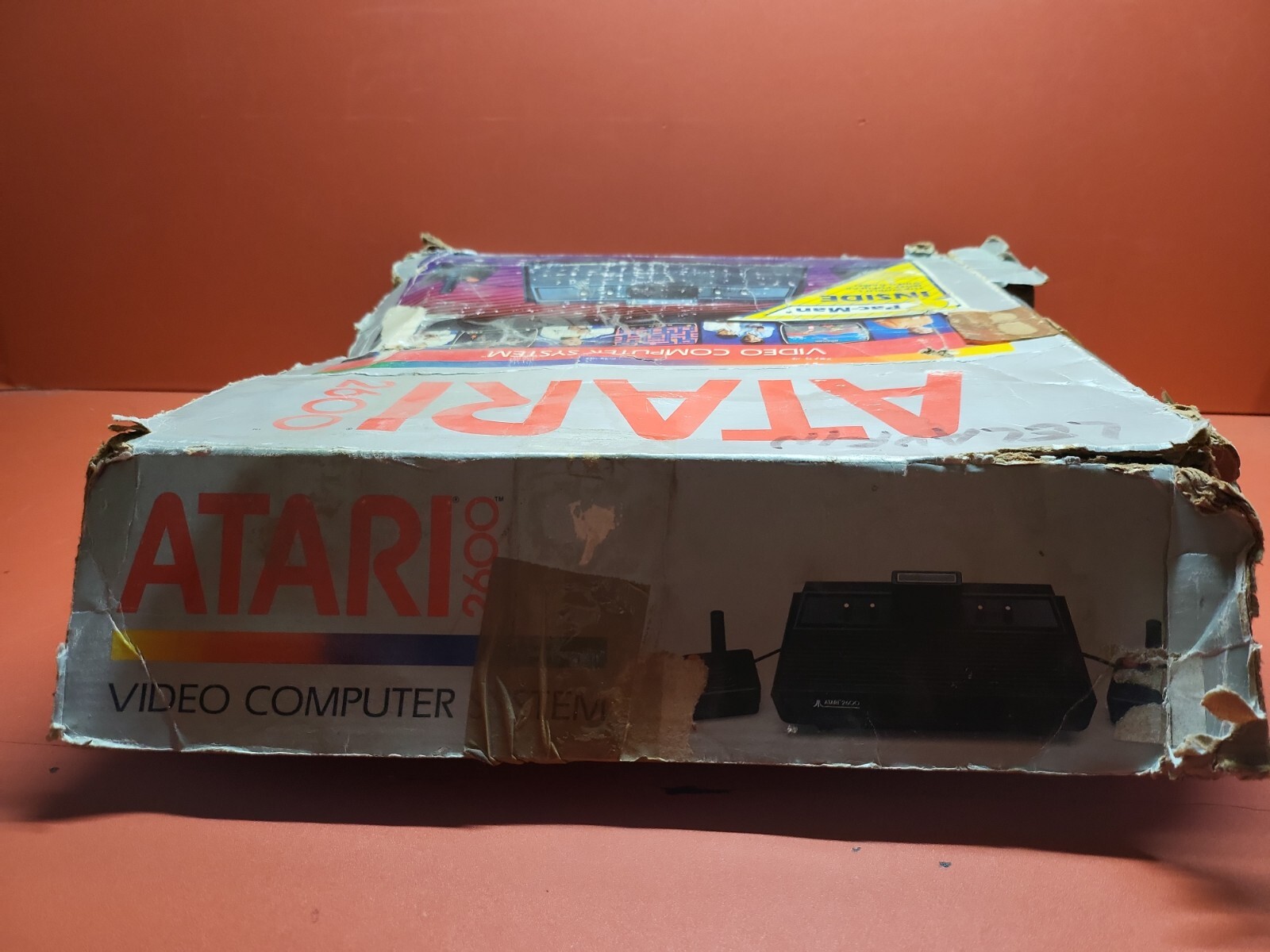 Rare Atari 2600 Darth Vader Black Console ~ Original Box only ~ Read Description