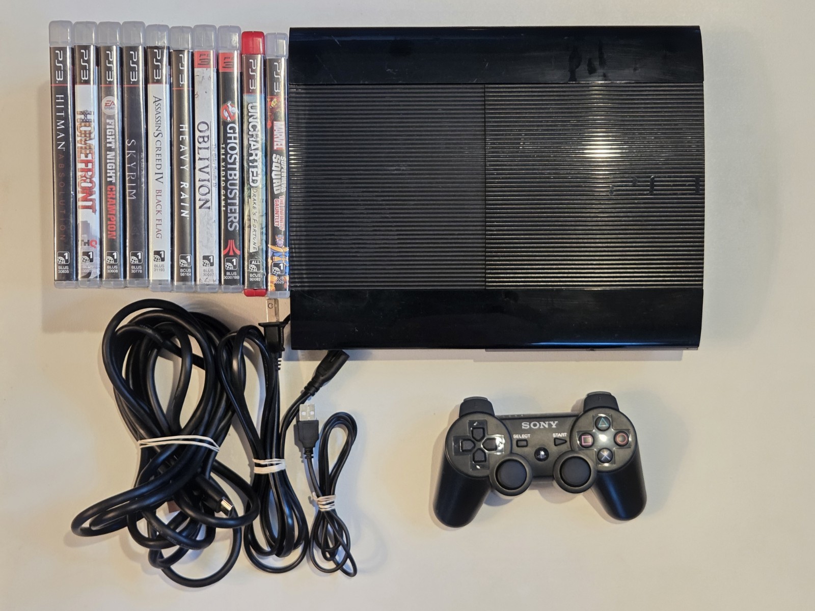 Sony PlayStation 3 PS3 Super Slim CECH-4301C 500GB Console Bundle – Tested