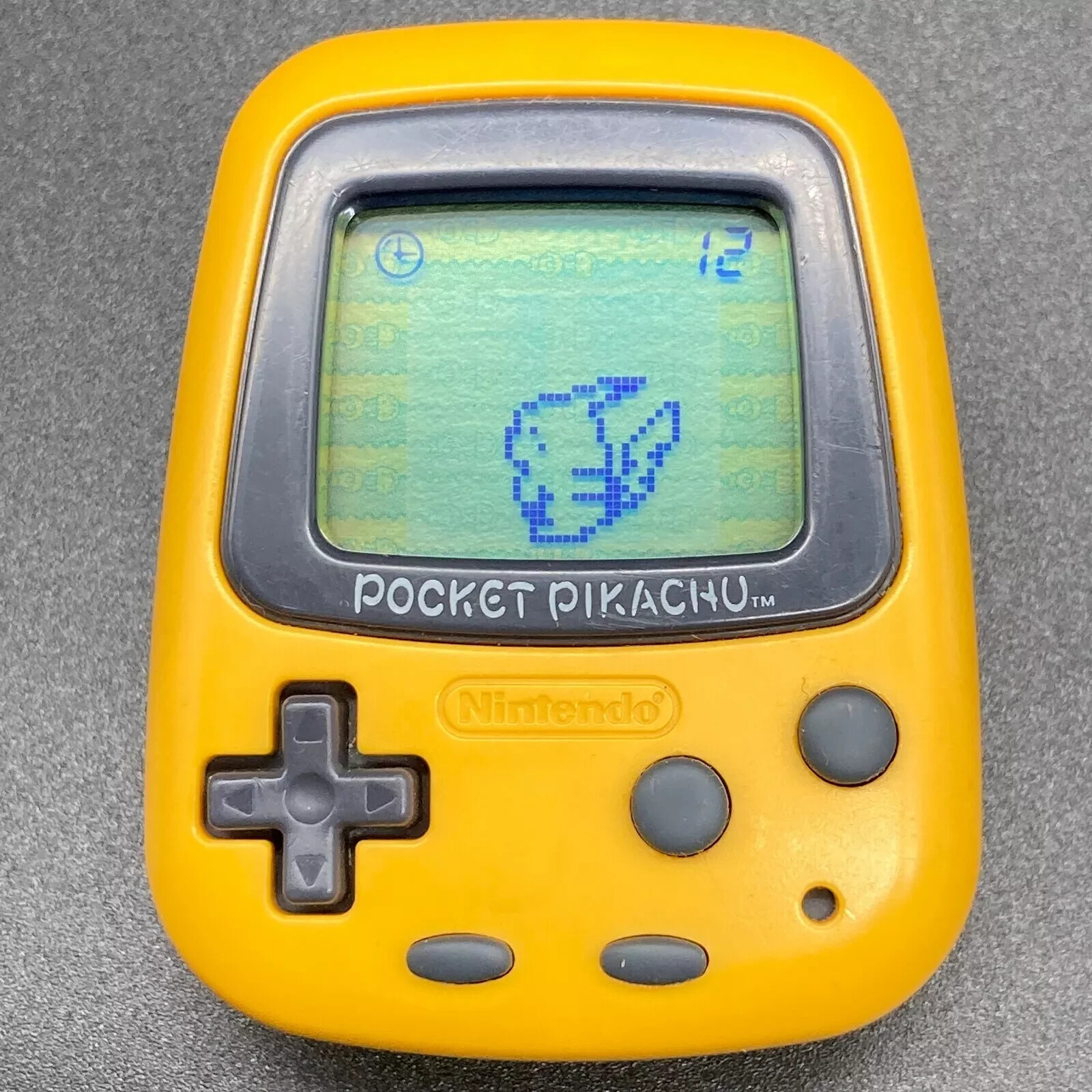 Pocket Pikachu Pedometer Nintendo Pokemon Virtualpet MPG-001 New Battery Install