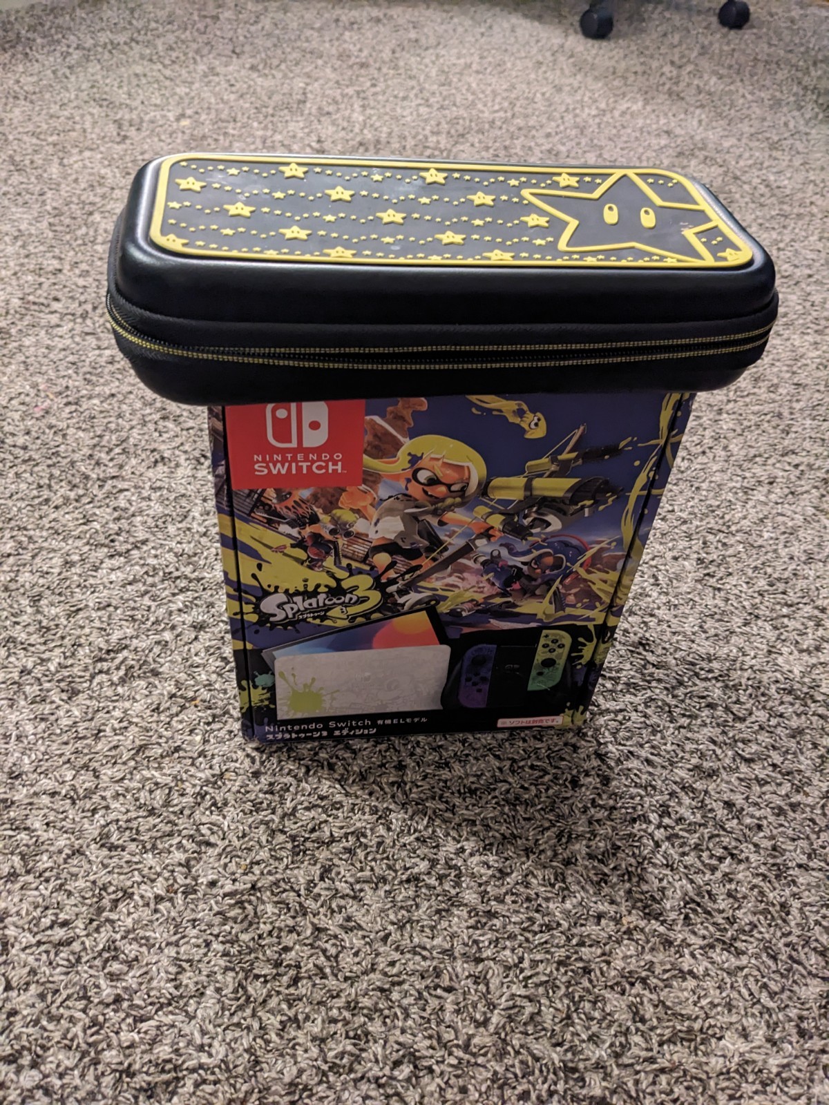 Nintendo Switch (OLED Model) HEG-001 Splatoon 3 Edition Video Game Console -…