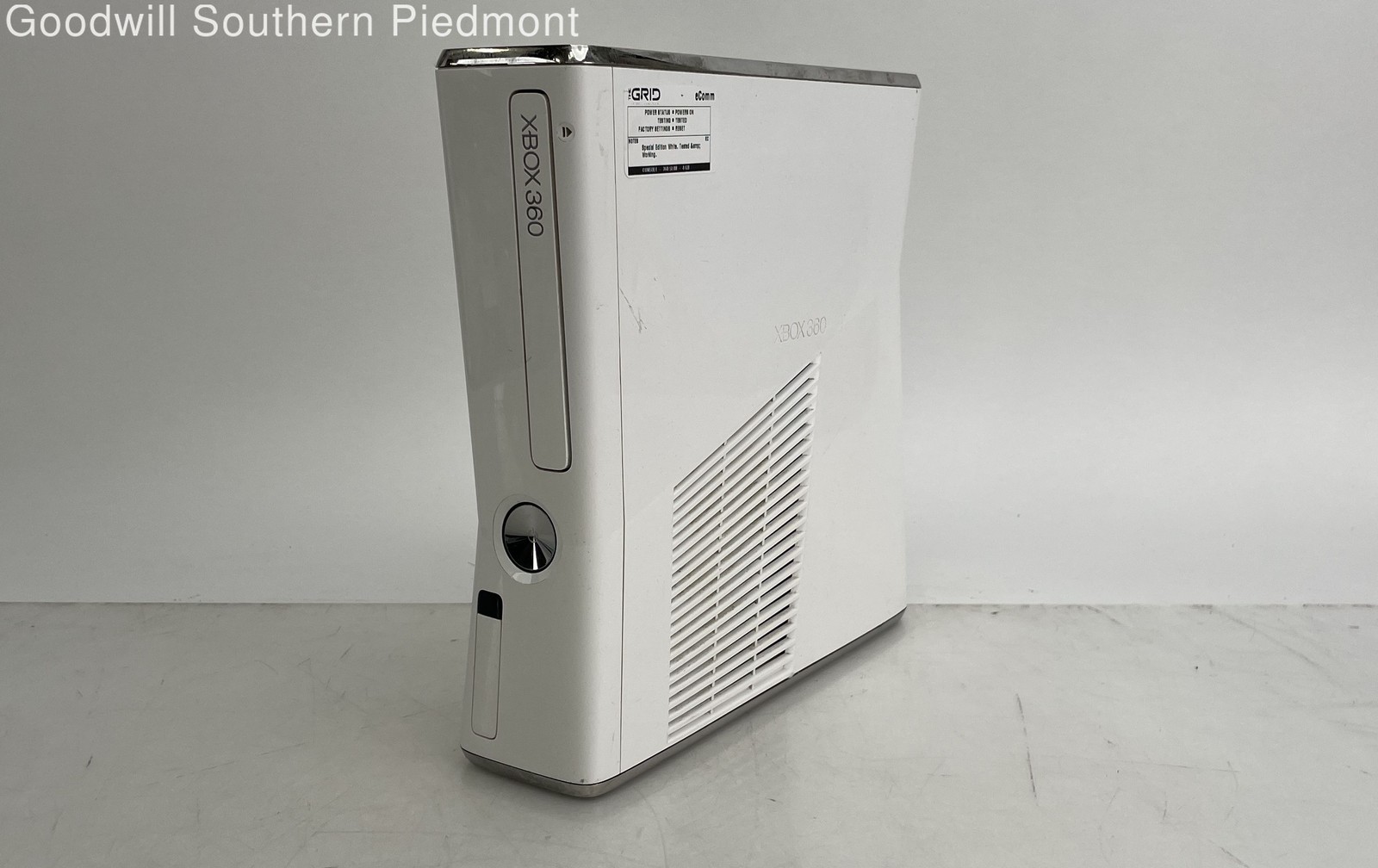 Microsoft Xbox 360 S Slim 4GB Video Game Console Only – White – Tested