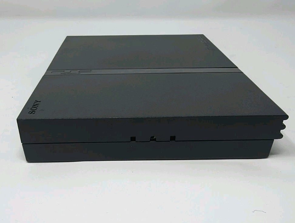Sony PlayStation 2 Slim Line Version 1 Console – Charcoal Black (SCPH-70012)