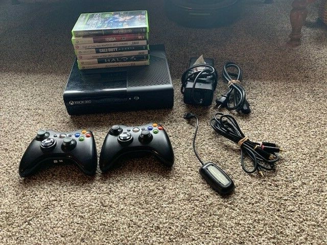 Microsoft Xbox 360 E 4GB Black Console