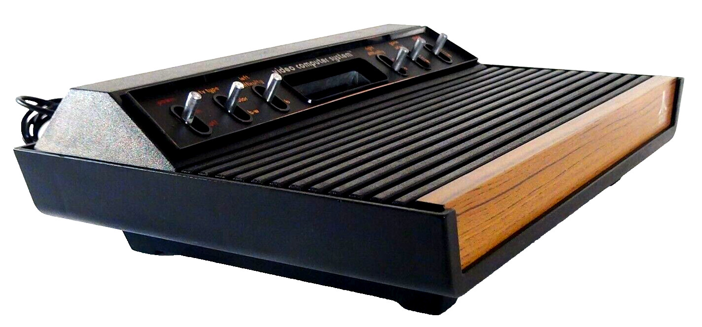 VINTAGE ATARI COMPUTER VIDEO SYSTEM MODEL CX-2600U