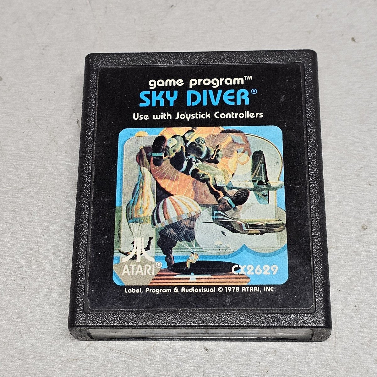 Atari 2600 Sky Diver CX2629 Game Cartridge – Classic Retro Gaming 1978