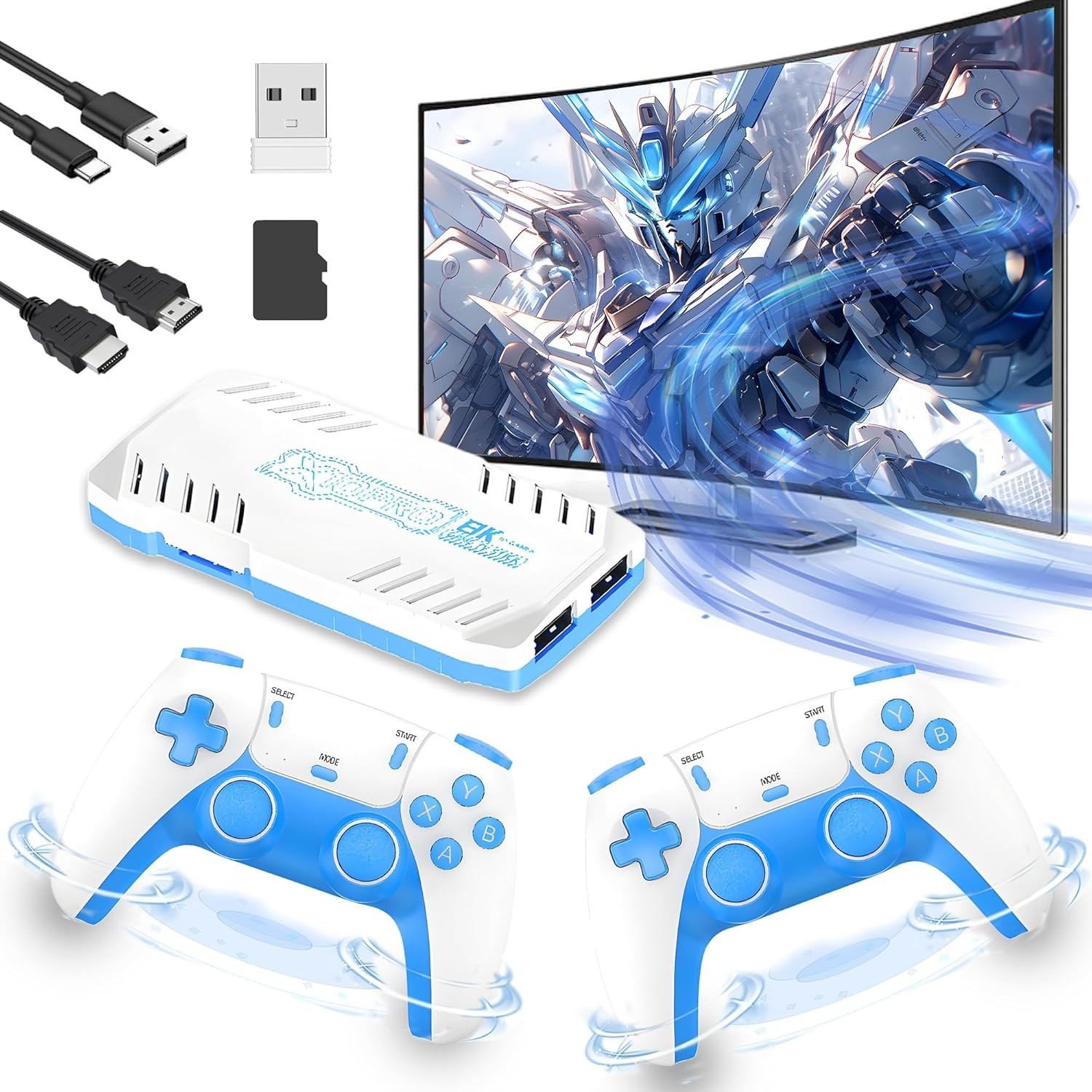 X10 Pro 2026 New Retro Game Stick 4K Retro Gaming Console 1080P/720P Output,Cort