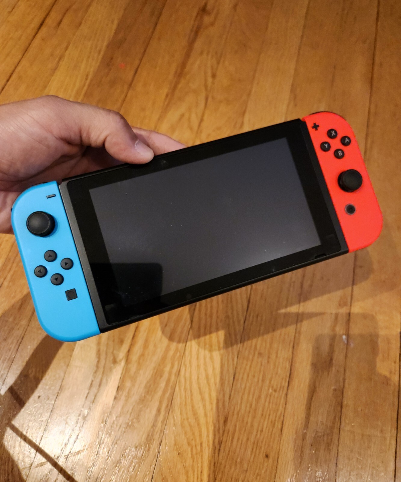 Nintendo Switch Console HAC-001 Bundle 2 Joycons, 1 Game, Ring, Original Package
