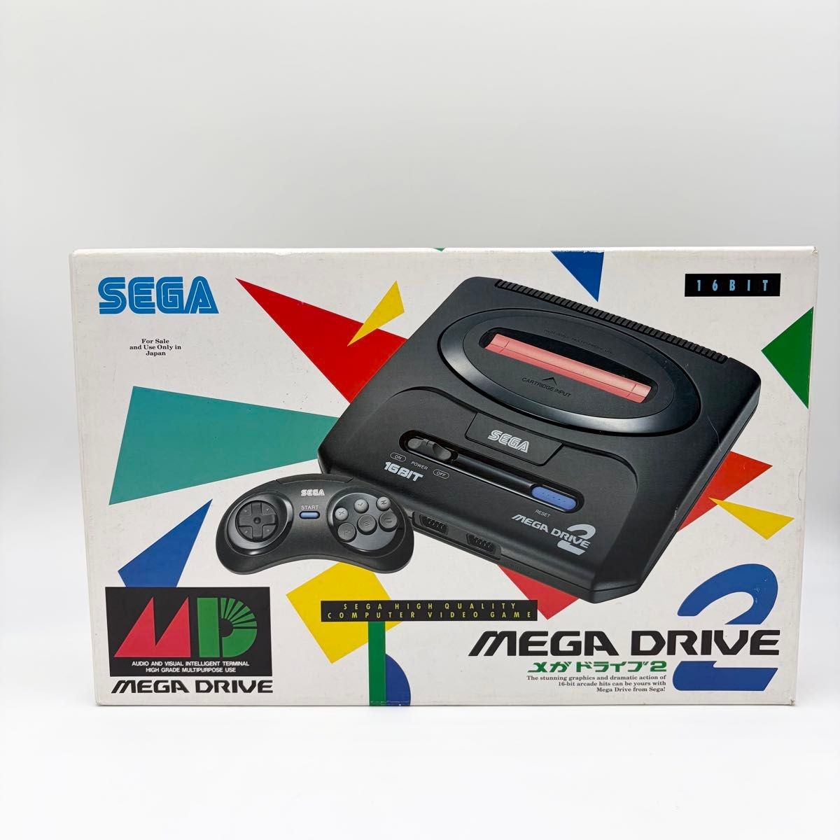 SEGA Mega Drive 2 Console HAA-2502 NTSC-J Japan Tested Working