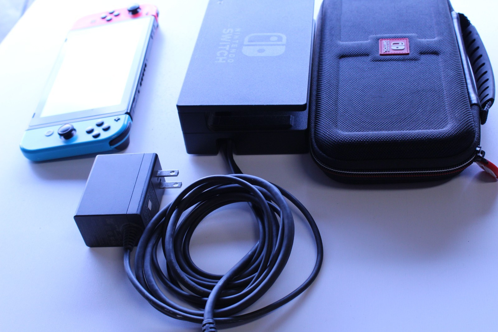 Nintendo Switch HAC-001 Console With Dock and Charger