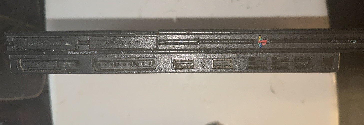 PlayStation 2 Slim (SCPH-79001) Console Bundle with Controller & Memory Card