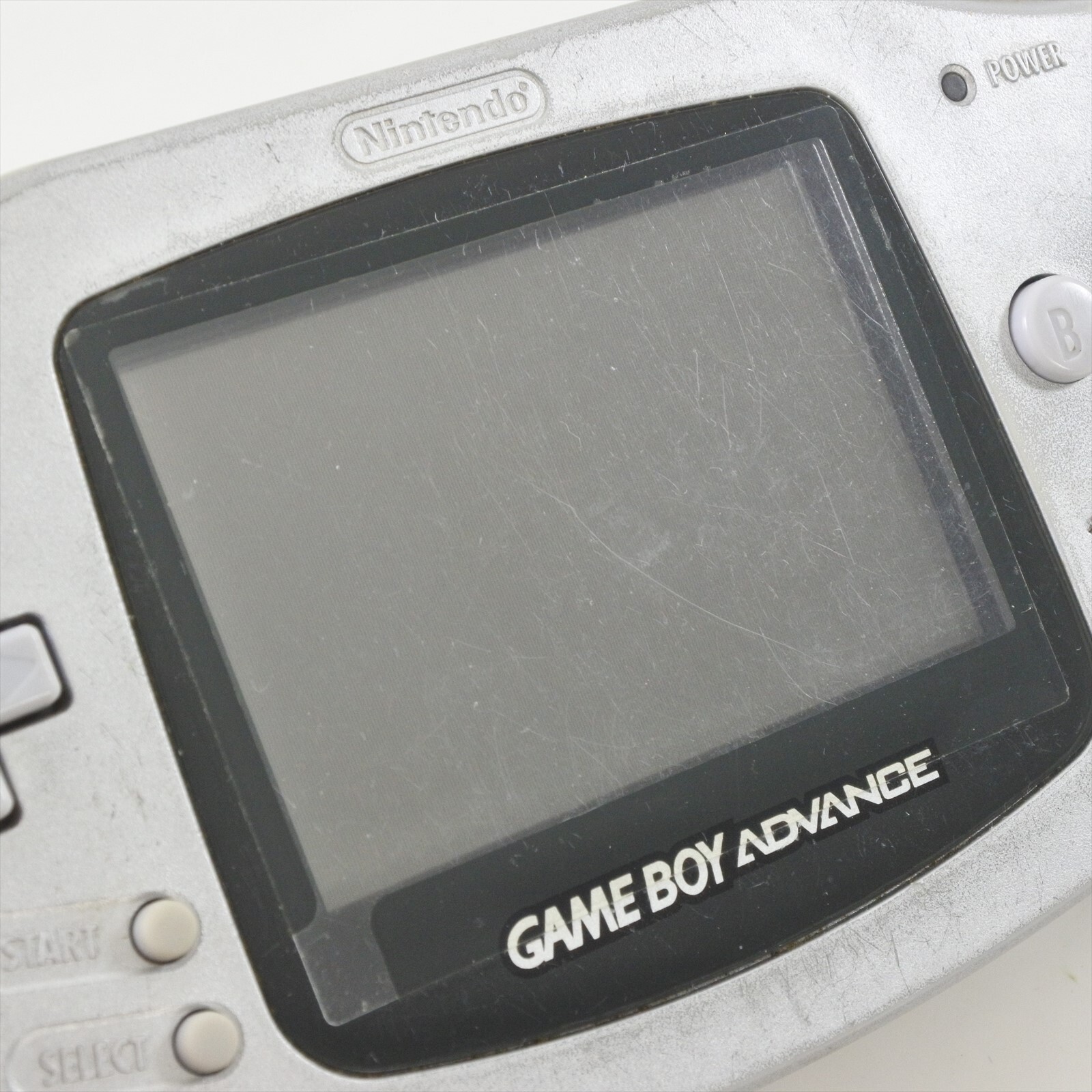 Gameboy Advance Console SILVER AGB-001 Nintendo CHINA AH12103379 gba